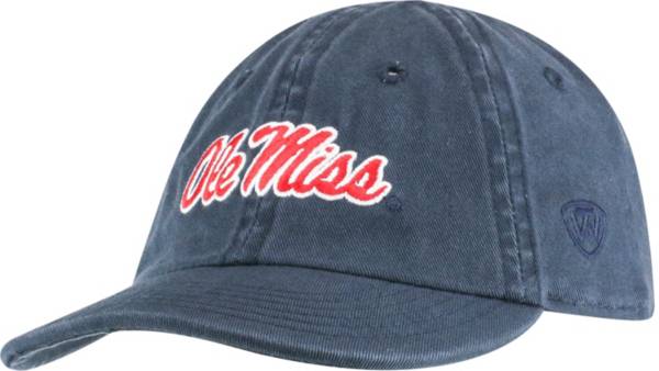 Top of the World Infant Ole Miss Rebels Blue MiniMe Stretch Closure Hat