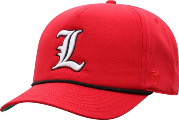 Top of the World Men's Louisville Cardinals Cardinal Red Dally Adjustable Hat