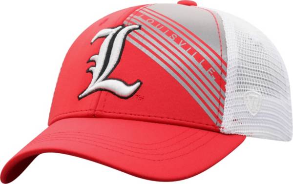 Top of the World Youth Louisville Cardinals Cardinal Red Timeline Adjustable Hat