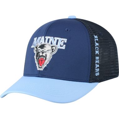 sorry, Top of the World Men's Maine Black Bears Blue Chatter 1Fit Fitted Hat is currently out of stock