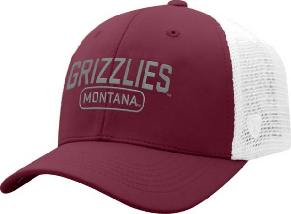 Top of the World Men's Montana Grizzlies Maroon Notch Adjustable Snapback Hat