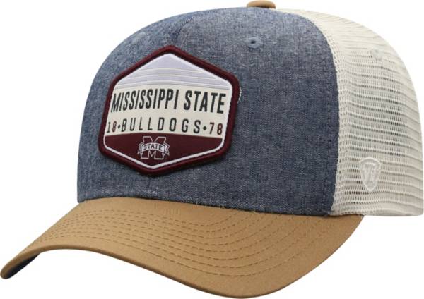 Top of the World Men's Mississippi State Bulldogs Grey Wild Adjustable Hat