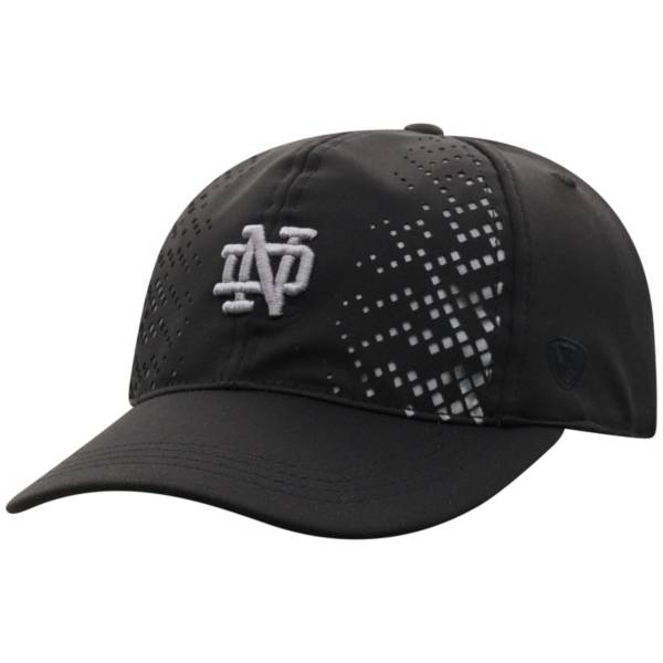 Top of the World Women's Notre Dame Fighting Irish Focal 1Fit Flex Black Hat