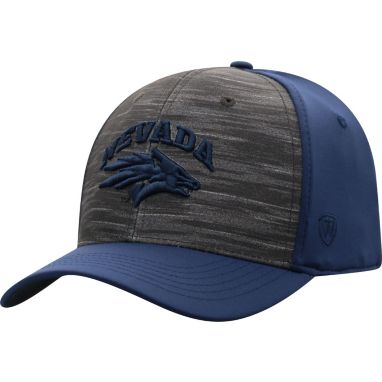 sorry, Top of the World Men's Nevada Wolf Pack Grey/Blue Pepper 1Fit Flex Hat is currently out of stock