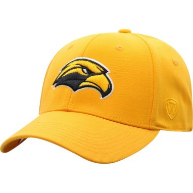 sorry, Top of the World Men's Southern Miss Golden Eagles Gold Premium 1Fit Flex Hat is currently out of stock
