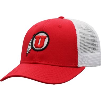 sorry, Top of the World Men's Utah Utes Crimson/White BB Two-Tone Adjustable Hat is currently out of stock