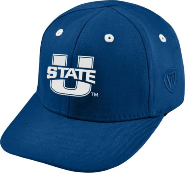 Top of the World Infant Utah State Aggies Blue The Cub Fitted Hat