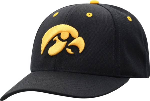 Top of the World Men's Iowa Hawkeyes Triple Conference Adjustable Black Hat