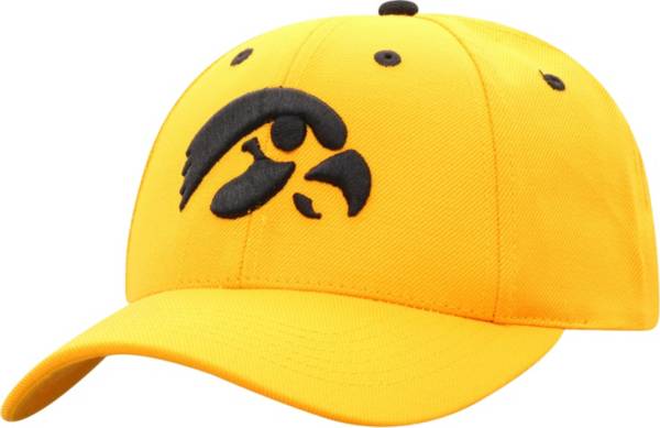 Top of the World Men's Iowa Hawkeyes Gold Triple Conference Adjustable Hat