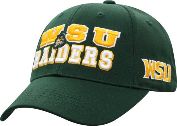 Top of the World Men's Wright State Raiders Green Teamwork Adjustable Hat product image