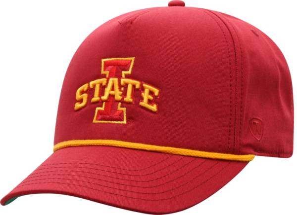 Top of the World Men's Iowa State Cyclones Cardinal Dally Adjustable Hat