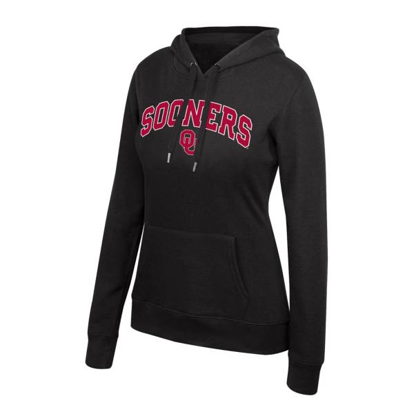 Top of the World Women's Oklahoma Sooners Essential Black Pullover Sweatshirt