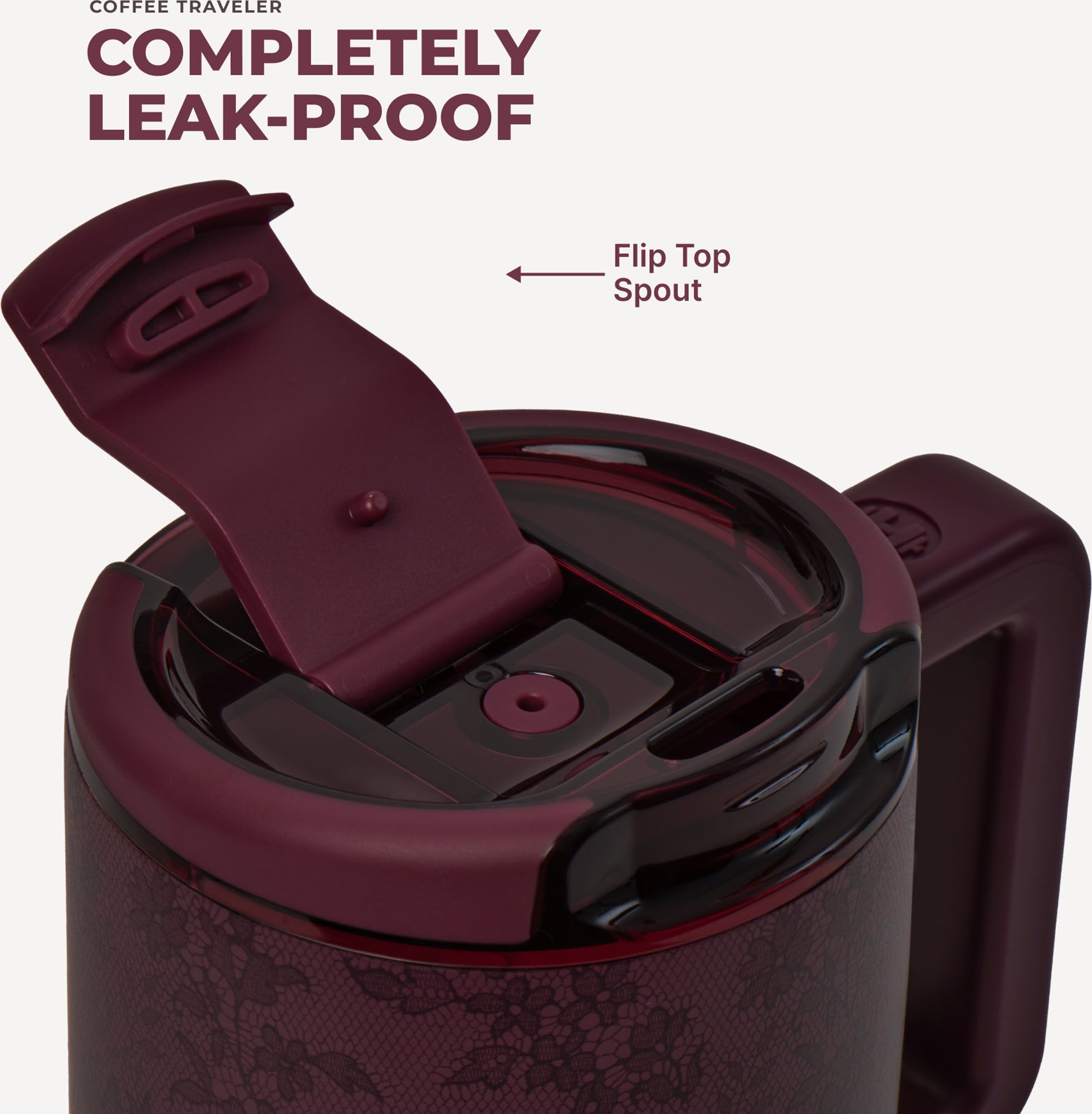 HYDROJUG 20 oz. Coffee Traveler Mug - Midnight Collection product image