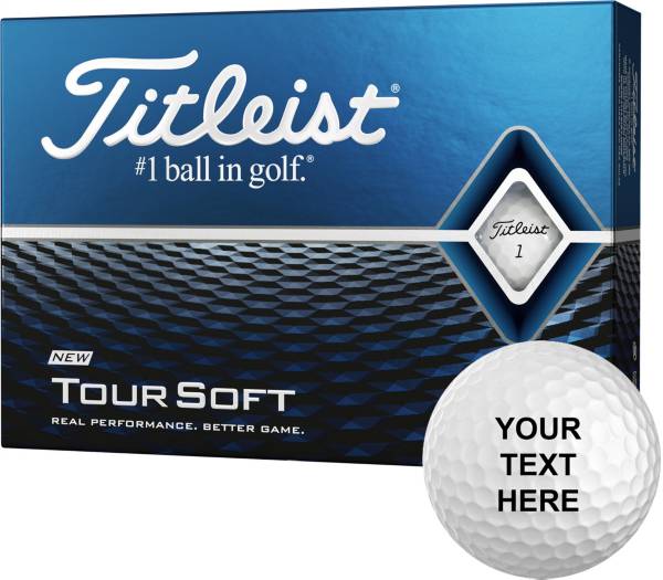 Titleist 2020 Tour Soft Same Number Personalized Golf Balls product image