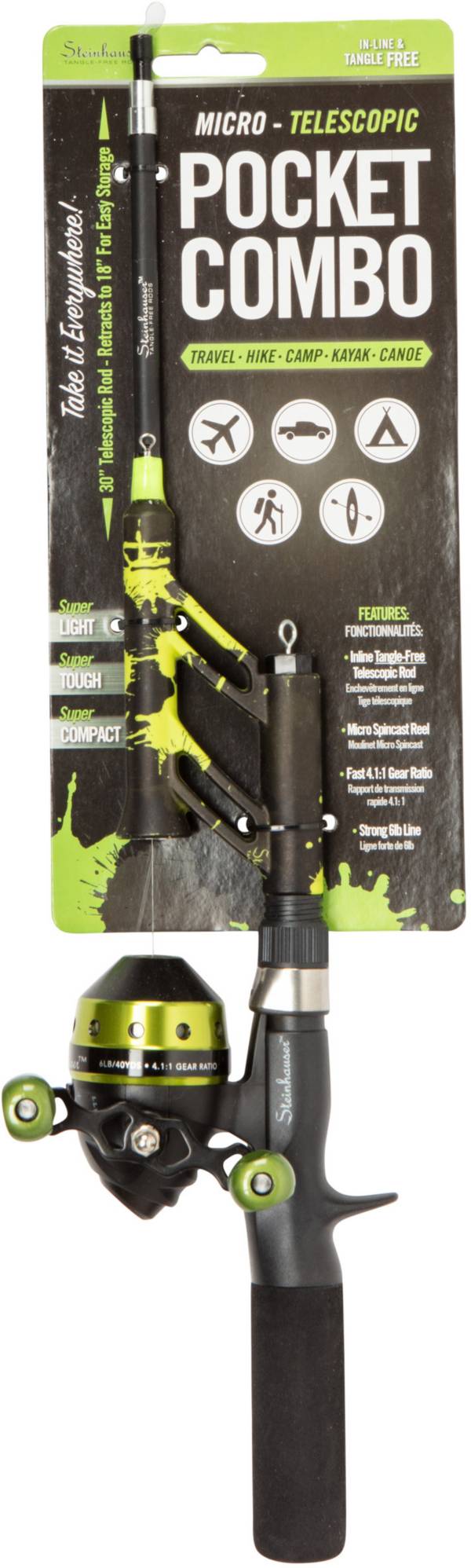 Kid Casters Micro Pocket Spincast Combo product image