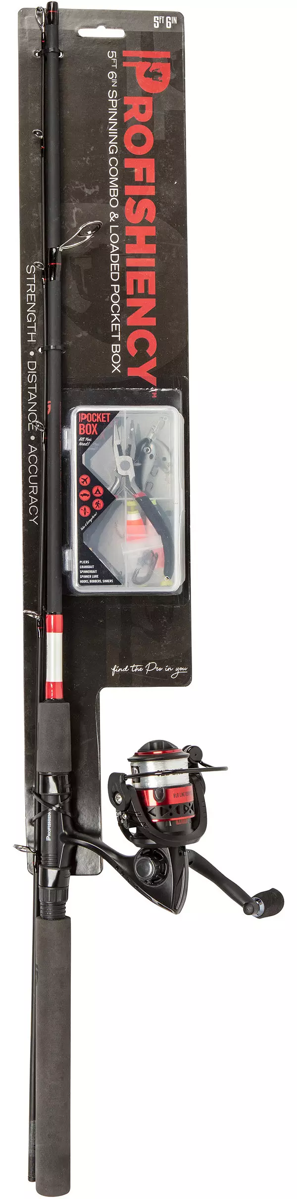 Profishiency Youth Spinning Combo Kit