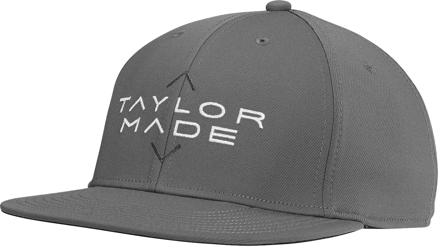flat bill golf hats taylormade