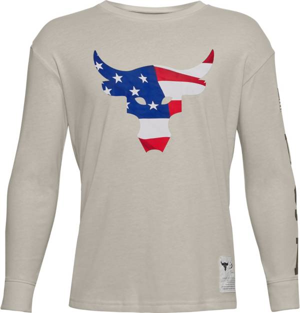 Under Armour Boys' Project Rock Veteran's Day Long Sleeve Shirt