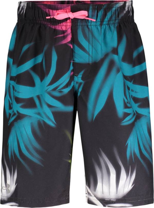 Under Armour Boys' Palm Camo Swim Shorts