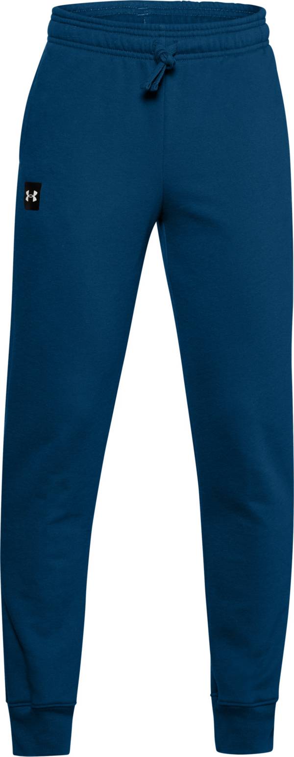 under armour rival fleece joggers blue