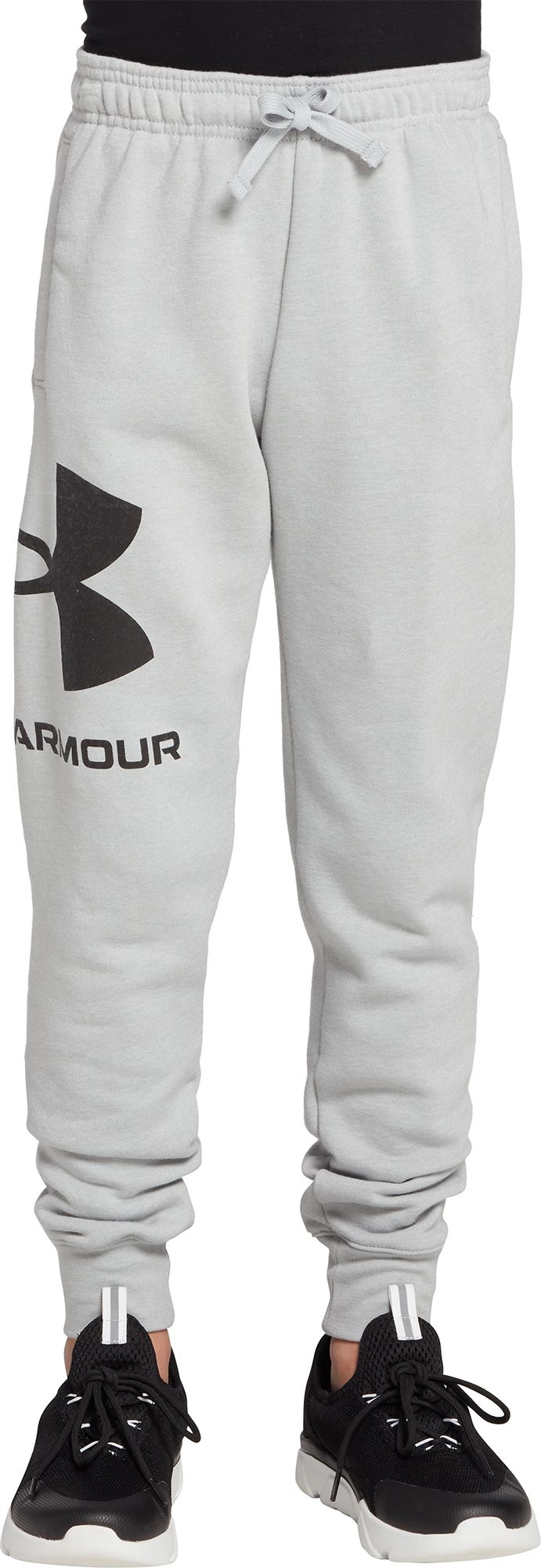 ua rival fleece logo joggers