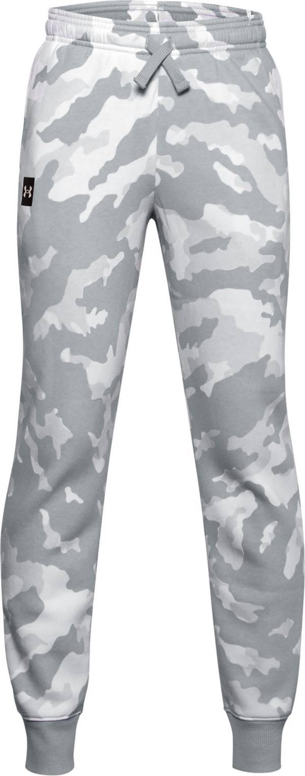 Under Armour Boys' Rival Fleece Printed Joggers