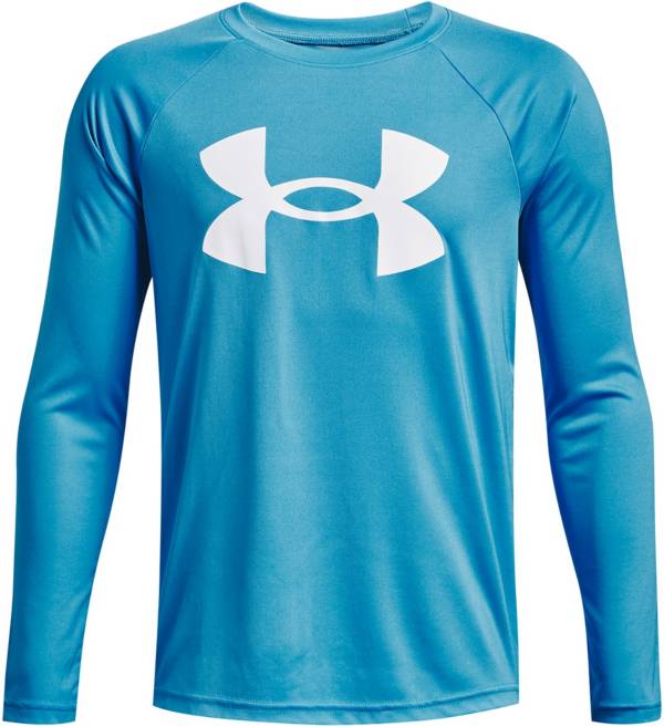 Under Armour Boys' UA Tech Big Logo Long Sleeve Shirt product image