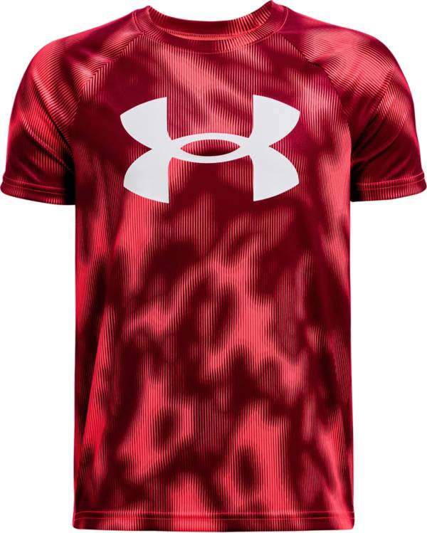 CAMISETA UNDER ARMOUR JUNIOR NIÑO TECH BIG LOGO - UNDER ARMOUR