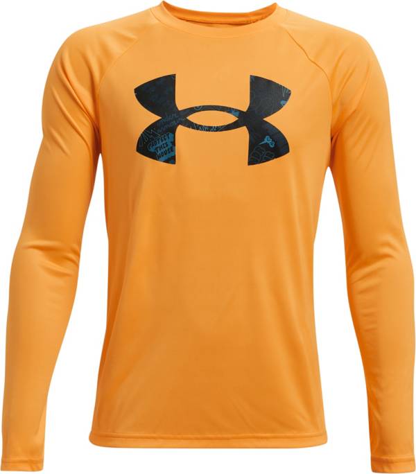 Under Armour Boys' UA Tech Logo Fill Long Sleeve Shirt product image