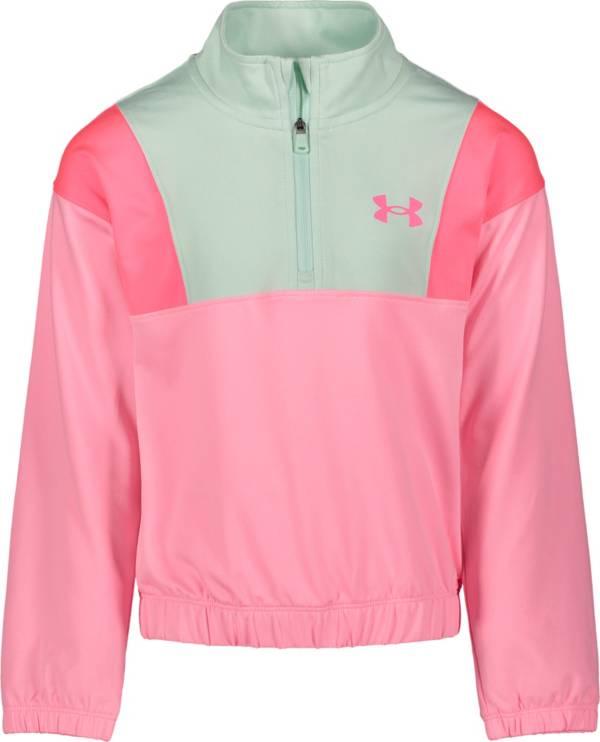 Under Armour Little Girls' Crescent ¼ Zip Pullover