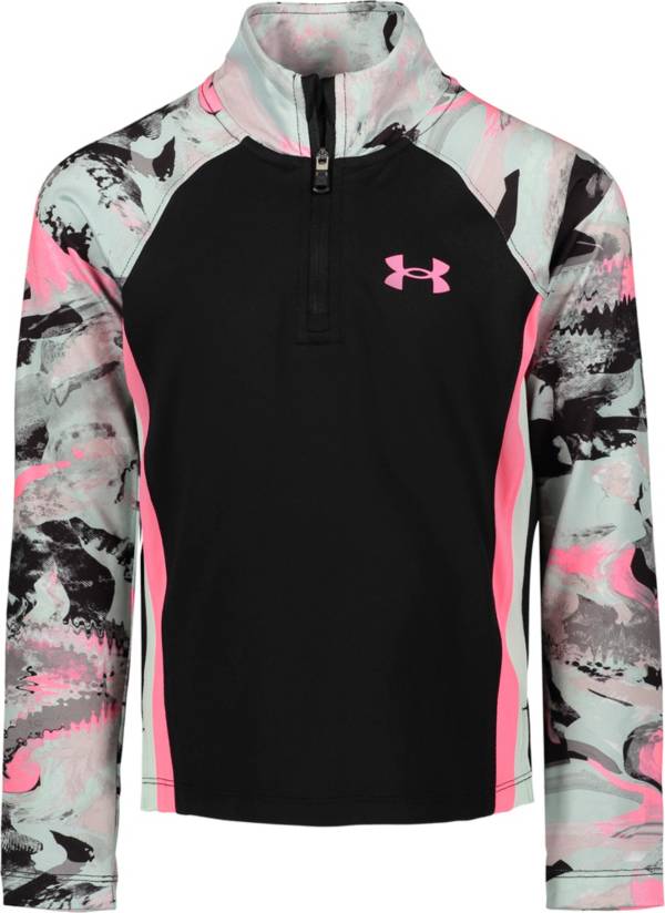 Under Armour Little Girls' Alkali 1/4 Zip Shirt