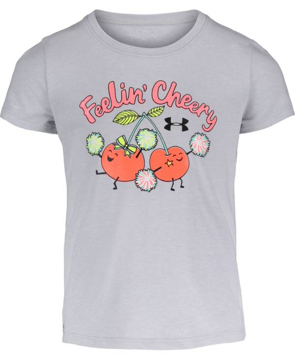 Under Armour Little Girls' Feelin' Cheery T-Shirt