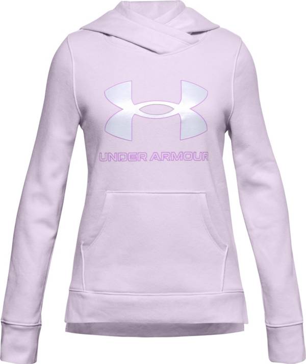 Under Armour Girls' Rival Fleece Logo Hoodie product image