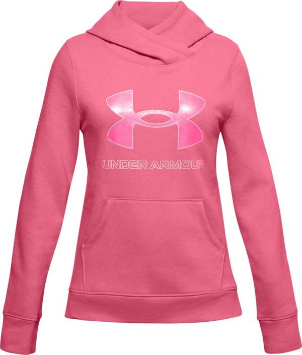 rival Desarmado Adicto Under Armour Girls' Rival Fleece Logo Hoodie | Dick's Sporting Goods