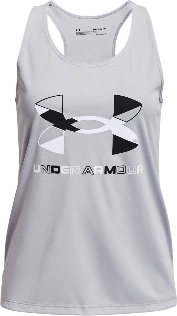 Under Armour Girls' Tech Big Logo Graphic Tank Top product image