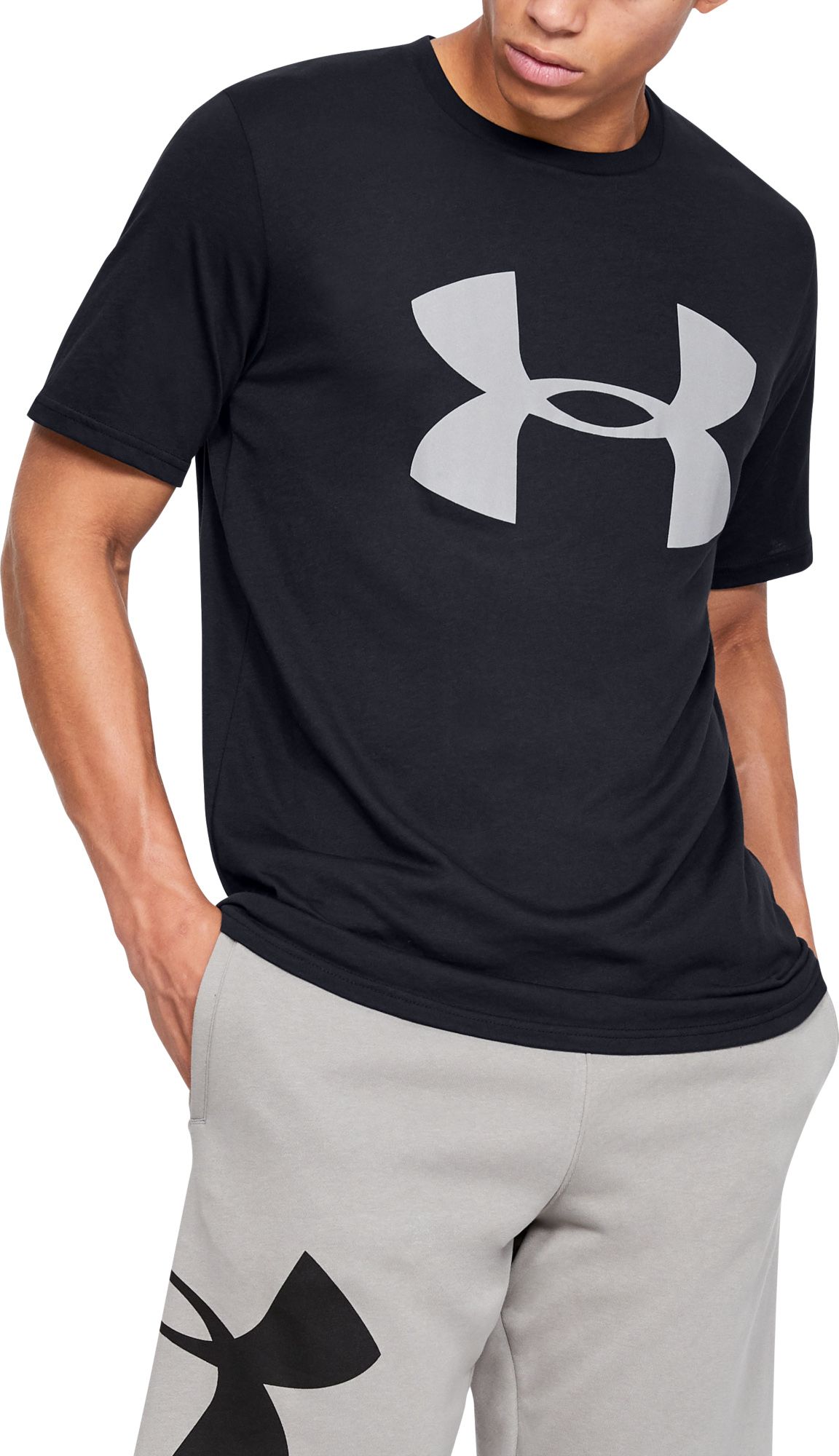 under armour men's big logo t shirt