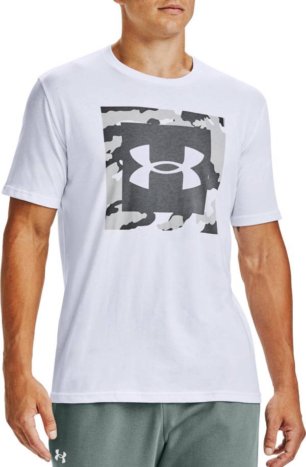Under Armour Men's Camo Box Logo Short Sleeve T-shirt