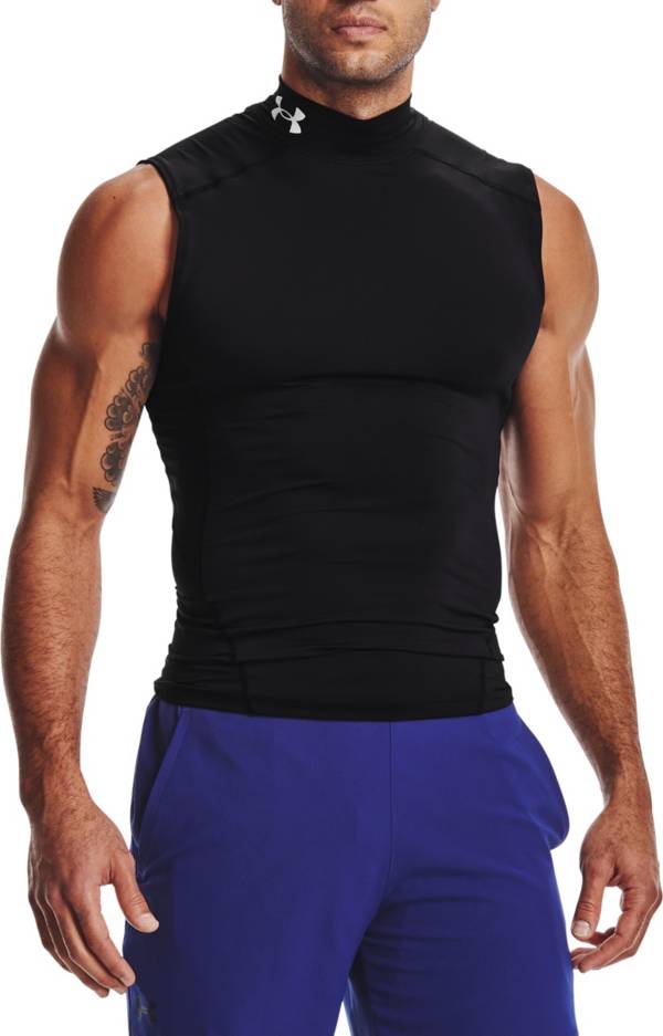 Download Under Armour Men's HeatGear Compression Mock Sleeveless ...