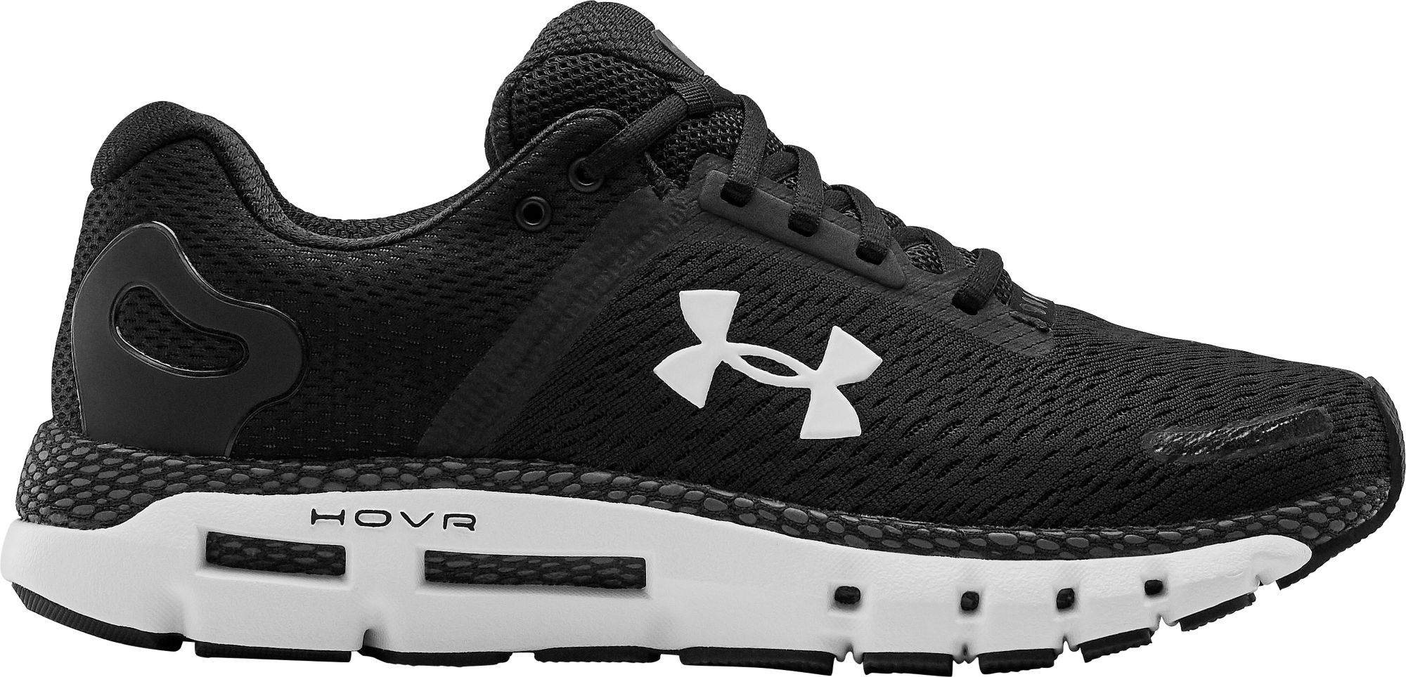 under armor black and white shoes