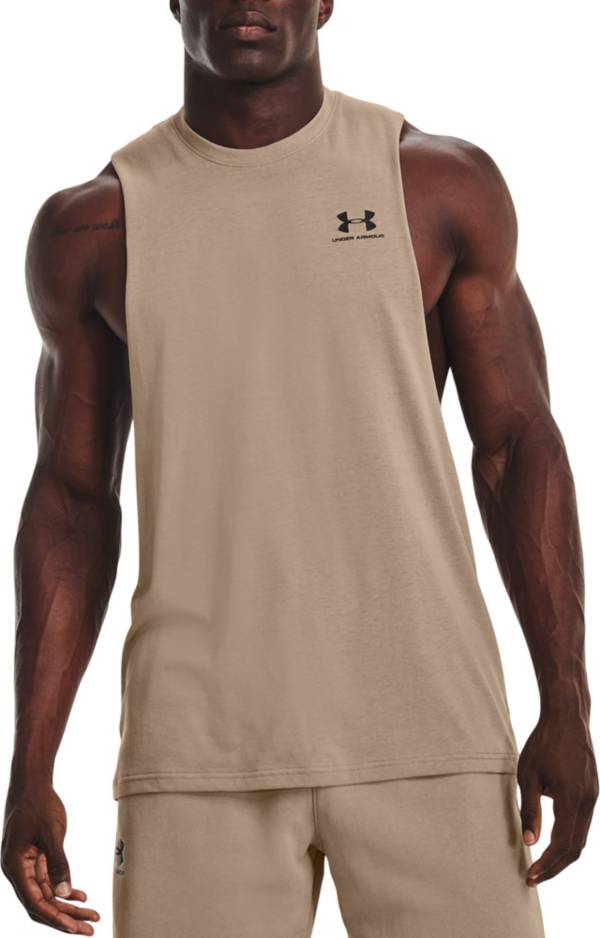 Op tijd Momentum Republikeinse partij Under Armour Men's Left Chest Cut Off Tank Top | Dick's Sporting Goods