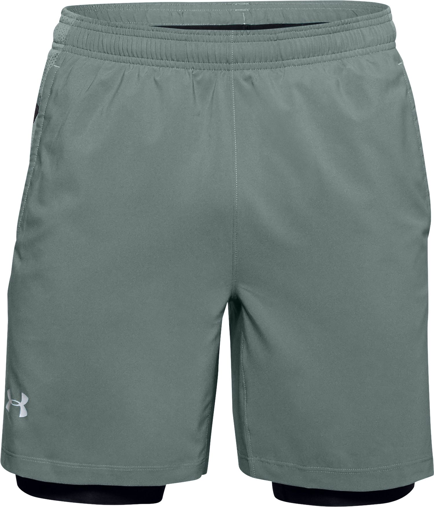 under armour men's 2 in 1 shorts