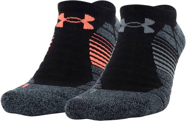 Under Armour Elevated Performance No Show Socks - 2 Pack