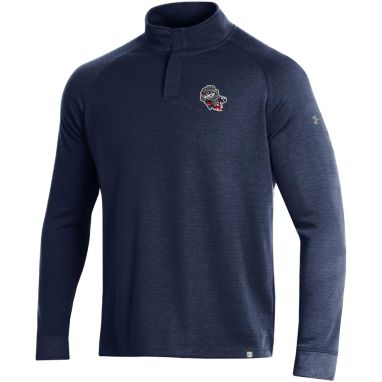 sorry, Under Armour Men's Rocket City Trash Pandas Navy Quarter-Snap Shirt is currently out of stock
