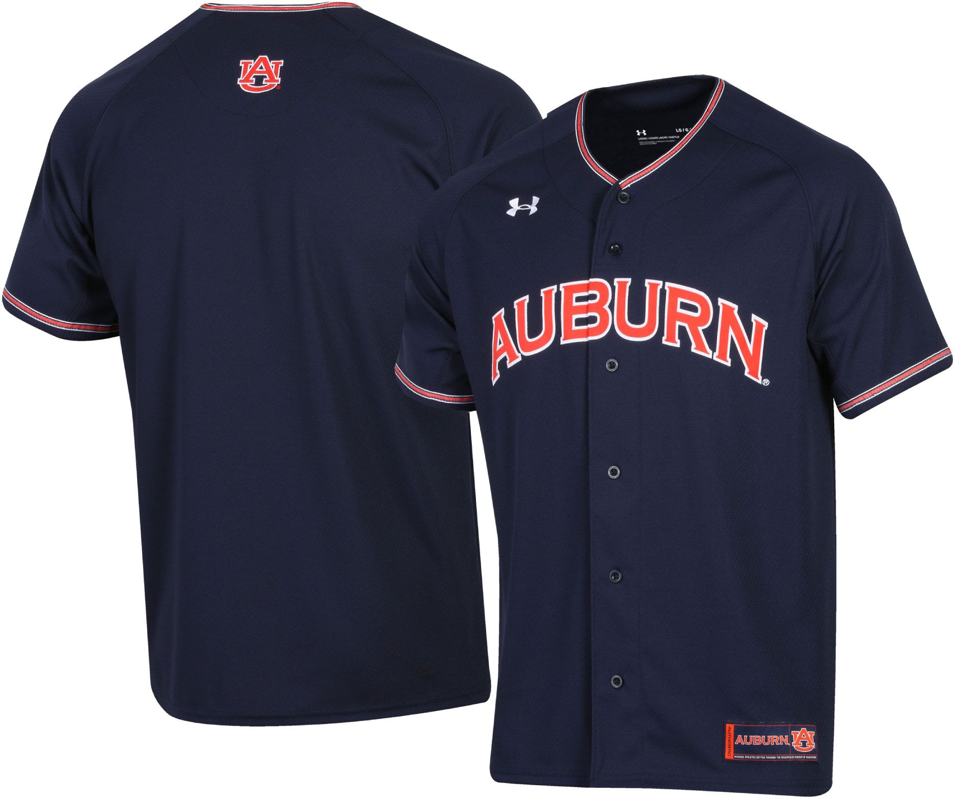 auburn baseball jersey youth