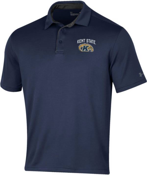 Under Armour Men's Kent State Golden Flashes Navy Blue Tech Polo product image
