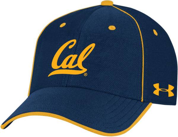 Under Armour Men's Cal Golden Bears Blue Isochill Adjustable Hat