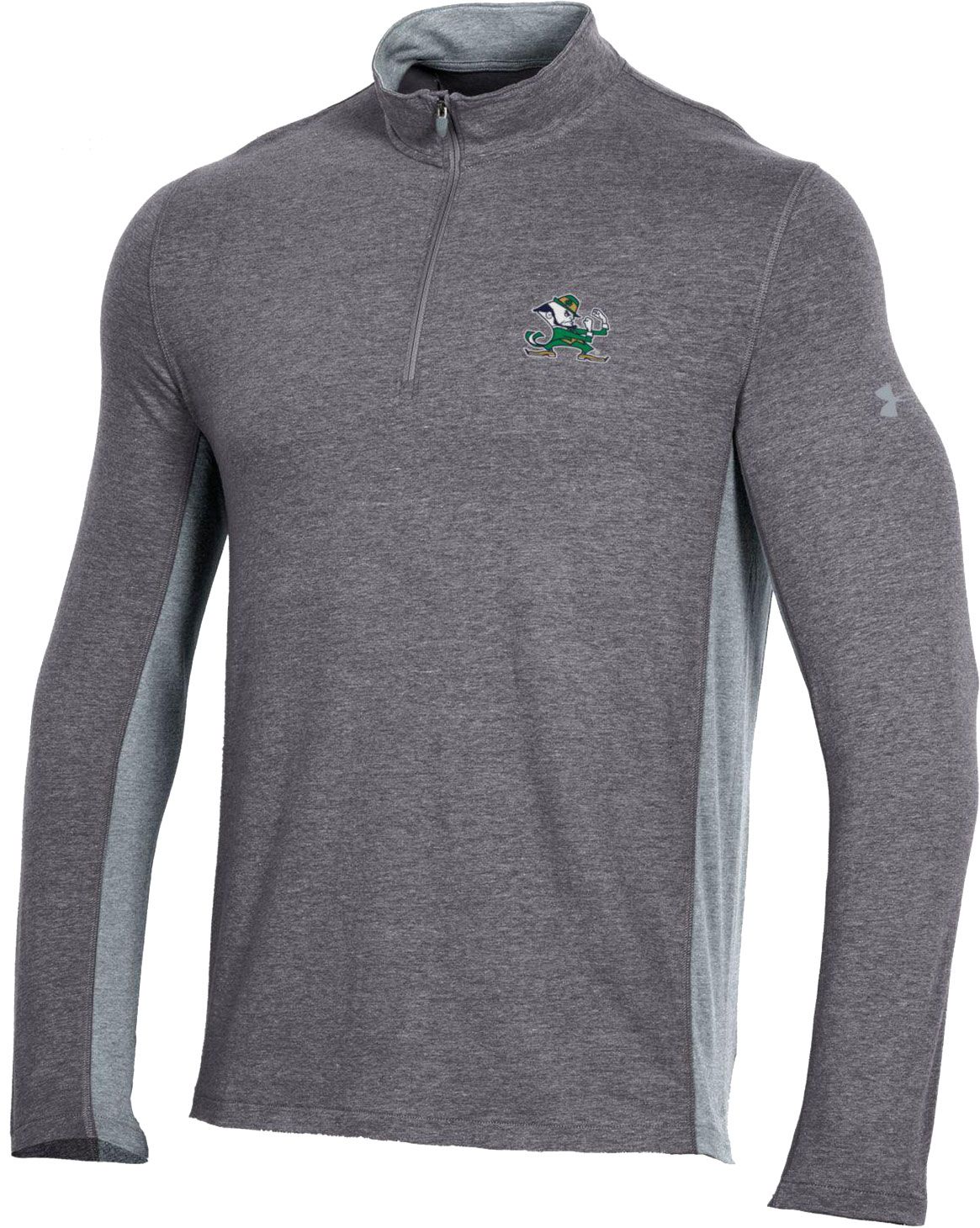 notre dame under armour quarter zip