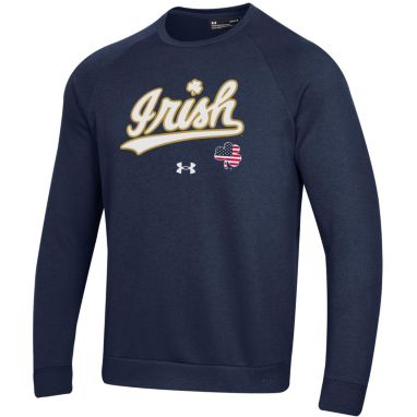 sorry, Under Armour Men's Notre Dame Fighting Irish American Flag Clover Fleece Crew is currently out of stock
