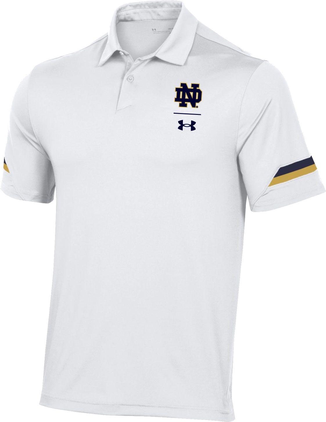 notre dame under armour polo