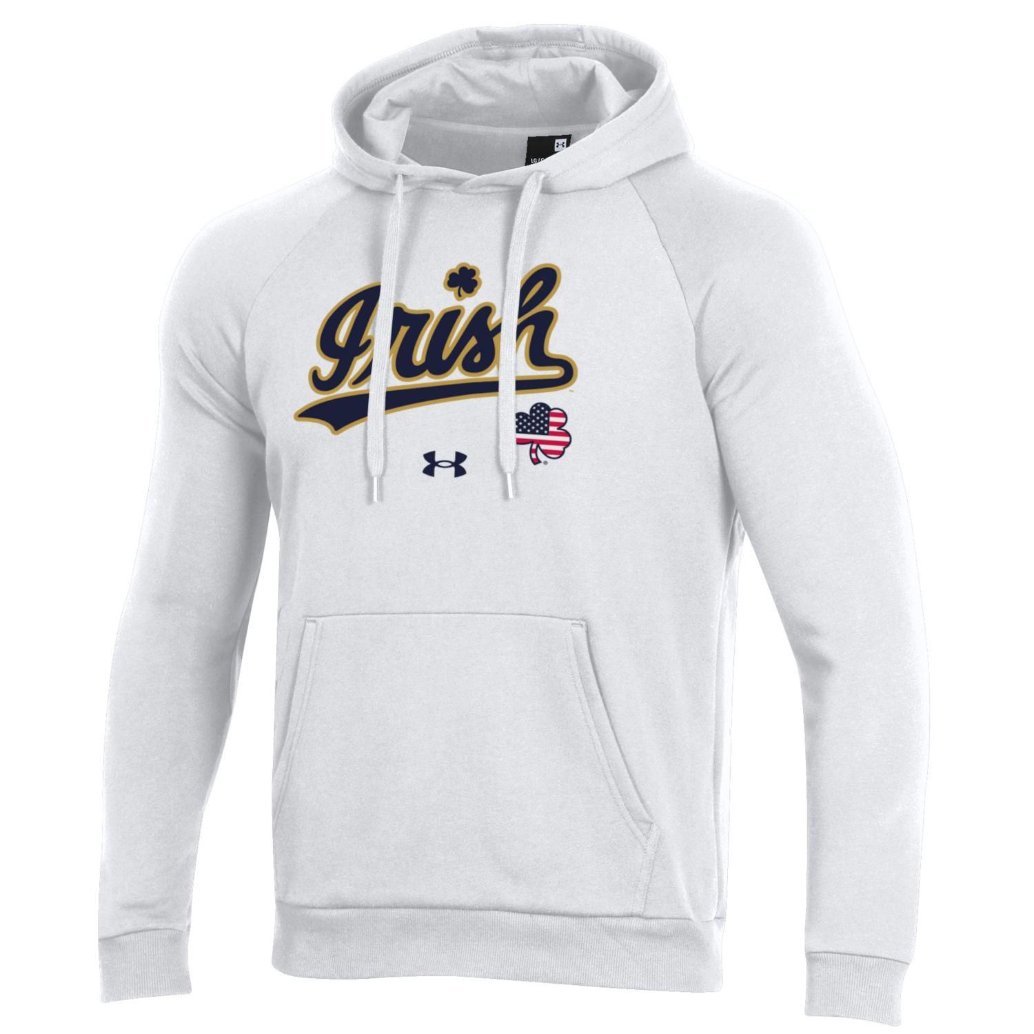 gold notre dame hoodie